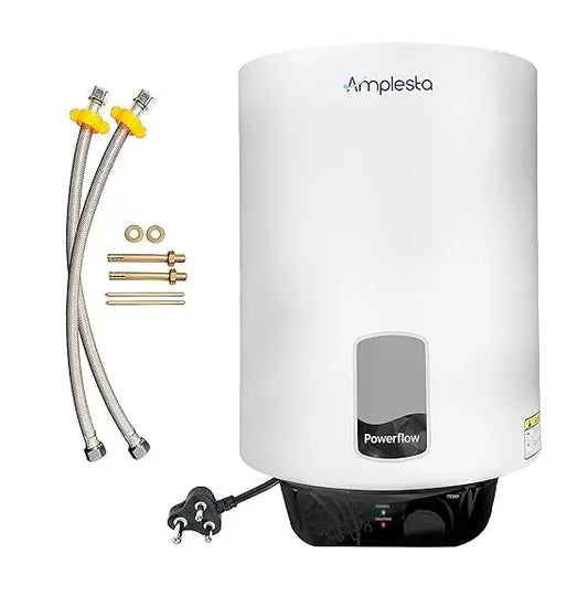 Amplesta PowerFlow 15 Litre Storage Water Heater (5 Star BEE) Geyser||Delivered and Installed in 90 minutes in Delhi/Ncr