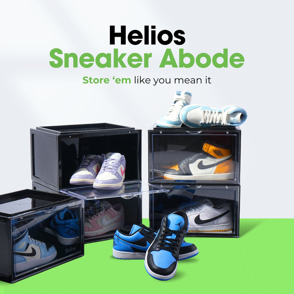 Helios Abode Sneaker Storage Box (Side Drop)||Delivered and Installed in 90 minutes in Delhi/Ncr