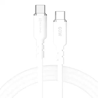 Muvtech RapidPower Type C to C Cable 5A - High-Speed Charging & Data Transfer for Laptops, Tablets, and Smartphones, Fast Charging Cable (60W, 1 Meter)