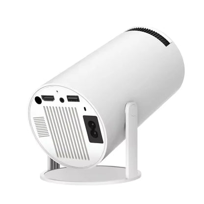 TecSox LUMA LED Projector | 180 Rotatable | 4K Support | Auto Horizontal Keystone | Android 11.0