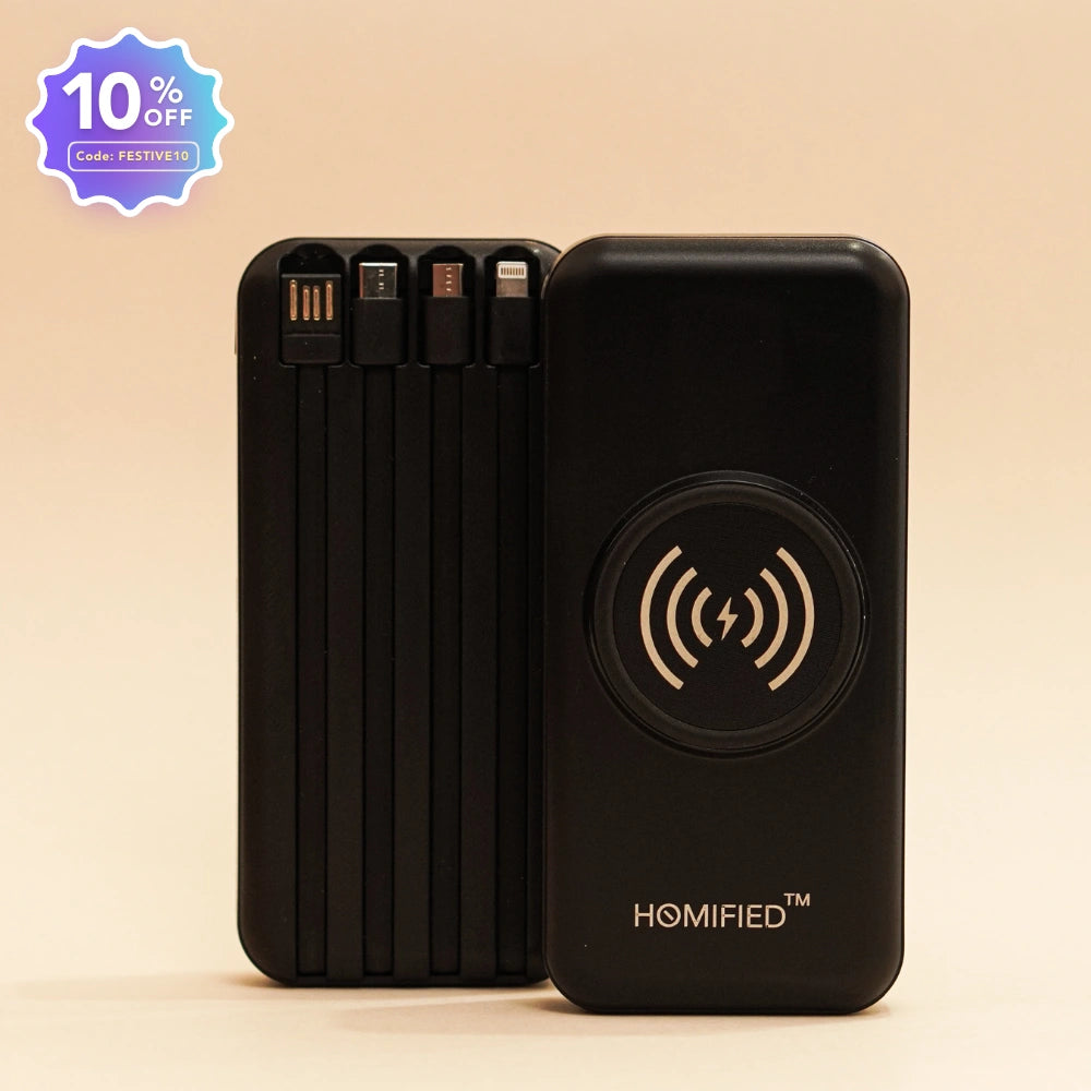 SuperCharge Powerbank compatible with IOS and Android