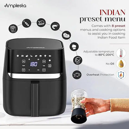 AMPLESTA Xtra Large 5.7L Air Fryer