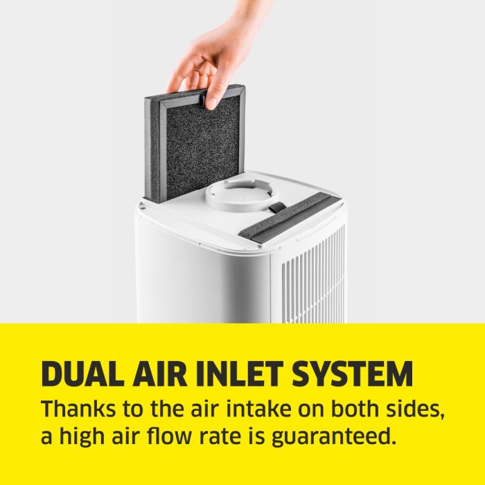 AF 20 Air Purifier with Air throughput up to 220 (m³/h)