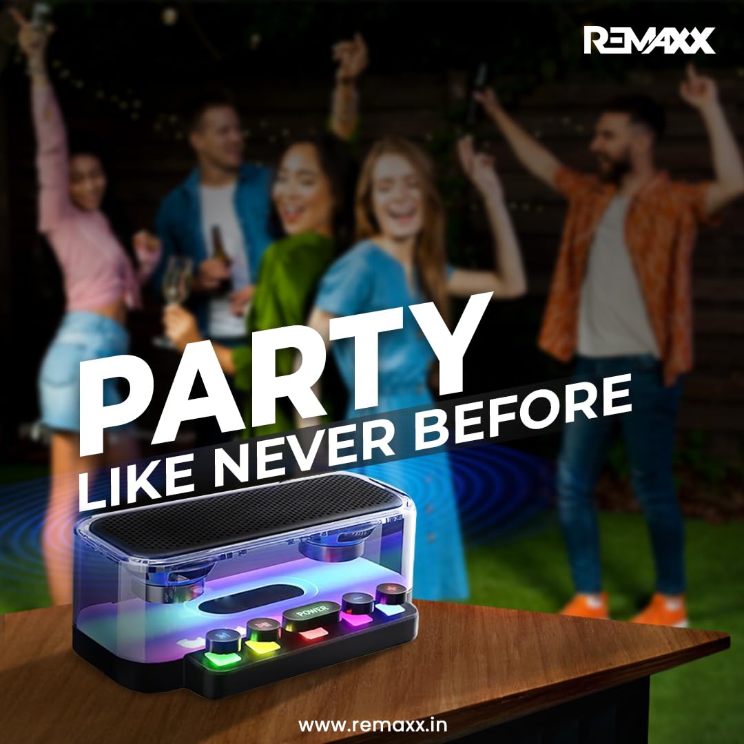 REMAXX Portable 10w Dual Bluetooth Speaker(Bingo)