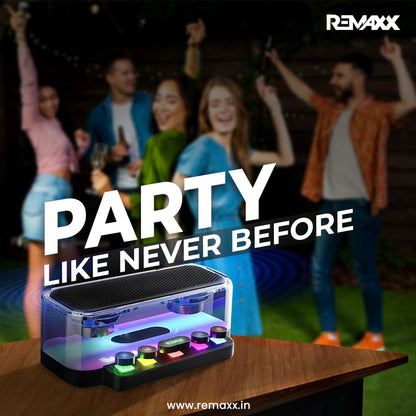 REMAXX Portable 10w Dual Bluetooth Speaker(Bingo)