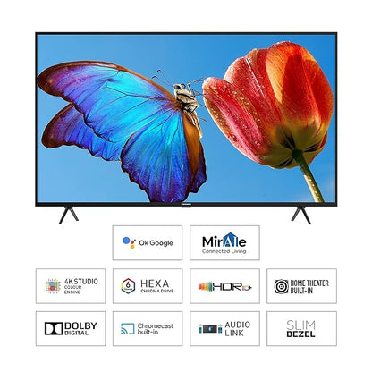 Panasonic 164 cm (65 inches) 4K Ultra HD Smart LED Google TV TH-65MX660DX (Black)