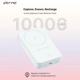 Magz Duo 2-in-1 Magnetic Wireless Powerbank - 10,000 mAh White