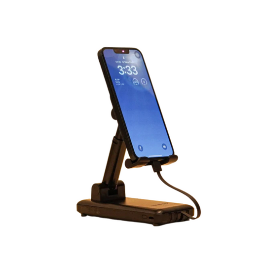 PowerStand Pro: The Ultimate 10000mAh Charging Hub with Built-In Phone Stand!